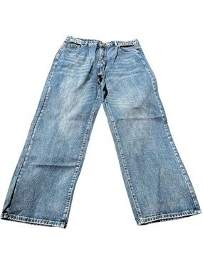 Men's Light Wash Bootcut Jeans - Casual Everyday Denim